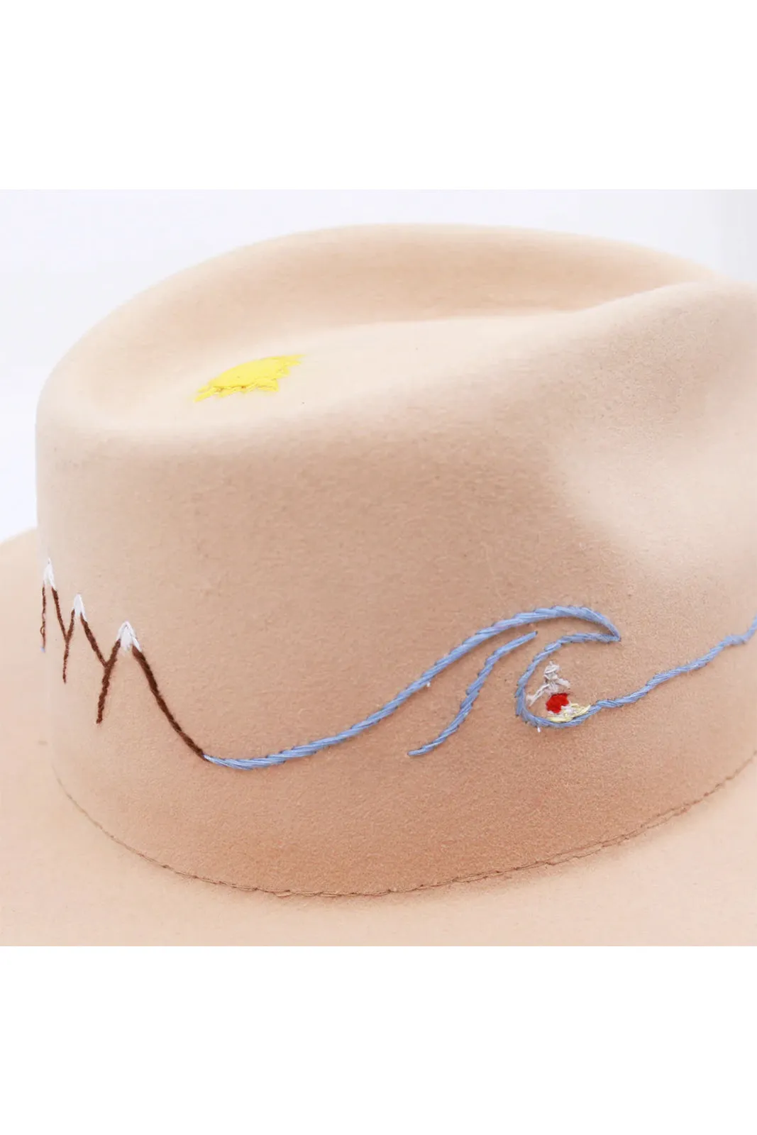 La Royal Palm Felt Hat