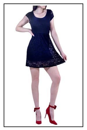 Lace Skater Dress