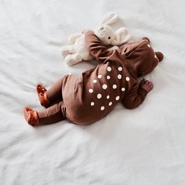 Lala Bambi Hood Jumpsuit (Camel)