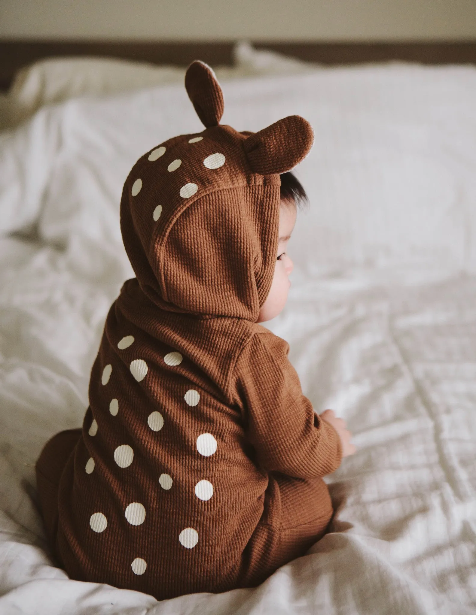 Lala Bambi Hood Jumpsuit (Camel)