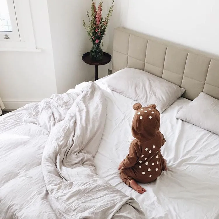 Lala Bambi Hood Jumpsuit (Camel)