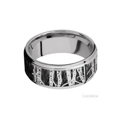 Lashbrook Designs Cobalt Chrome Wedding Band