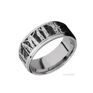 Lashbrook Designs Cobalt Chrome Wedding Band