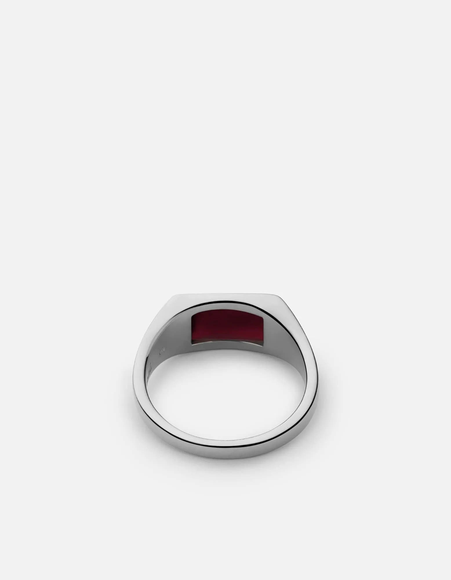 Lennox Agate Ring, Sterling Silver