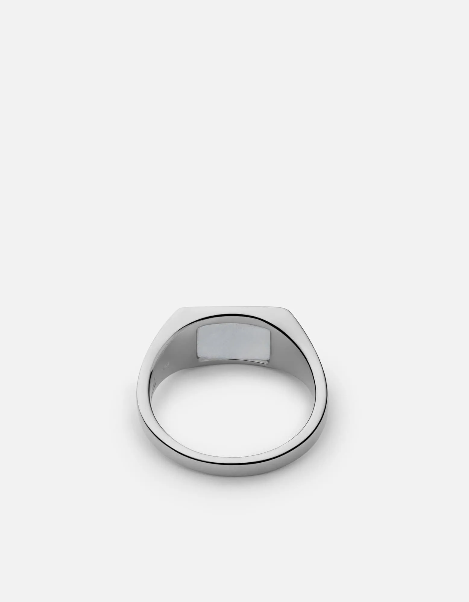 Lennox Chalcedony Ring, Sterling Silver