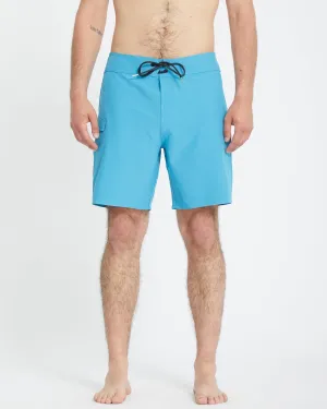 Lido Solid Mod 18" Boardshort - BAY BLUE