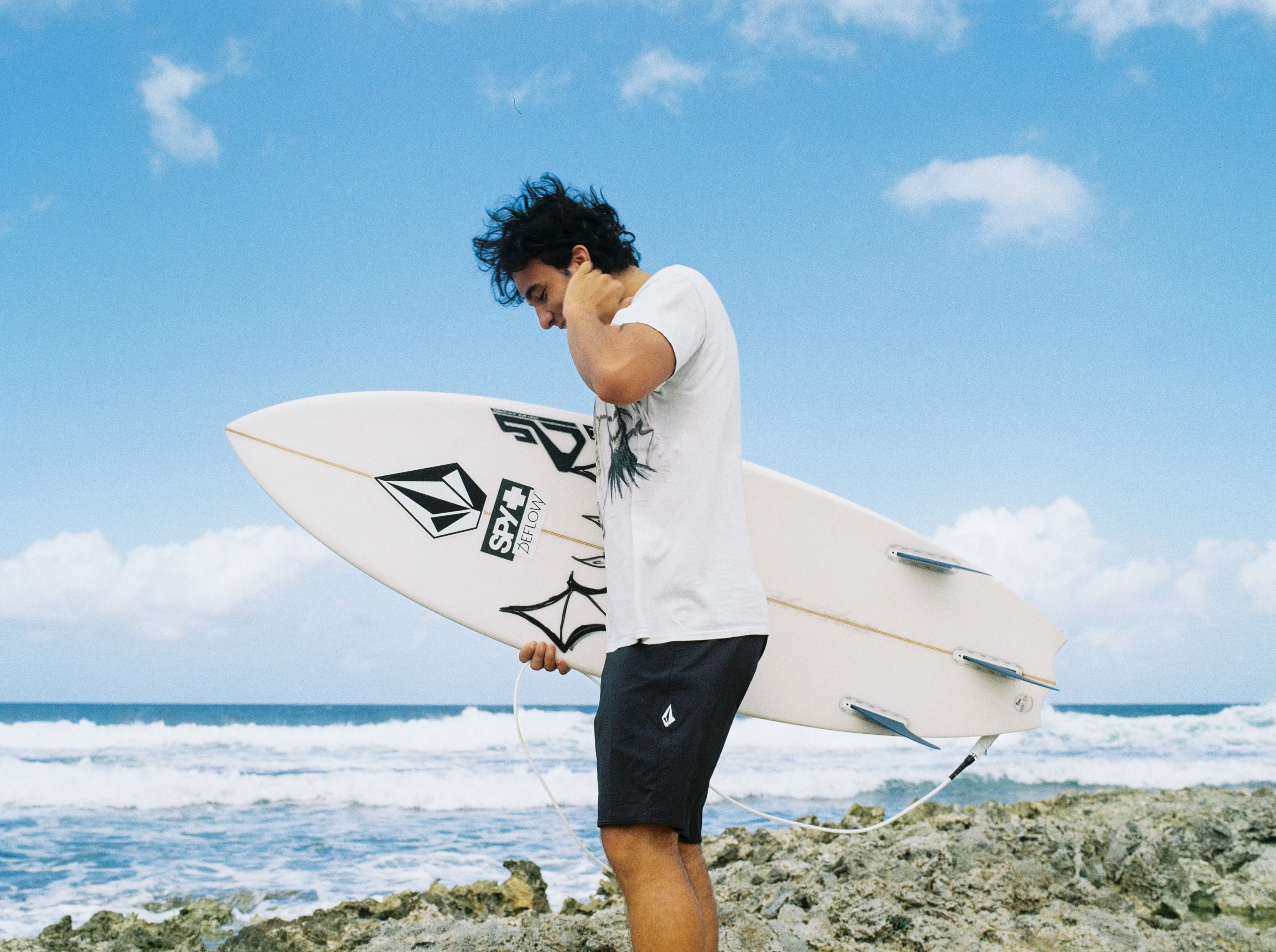 Lido Solid Mod 18" Boardshort - BLACK
