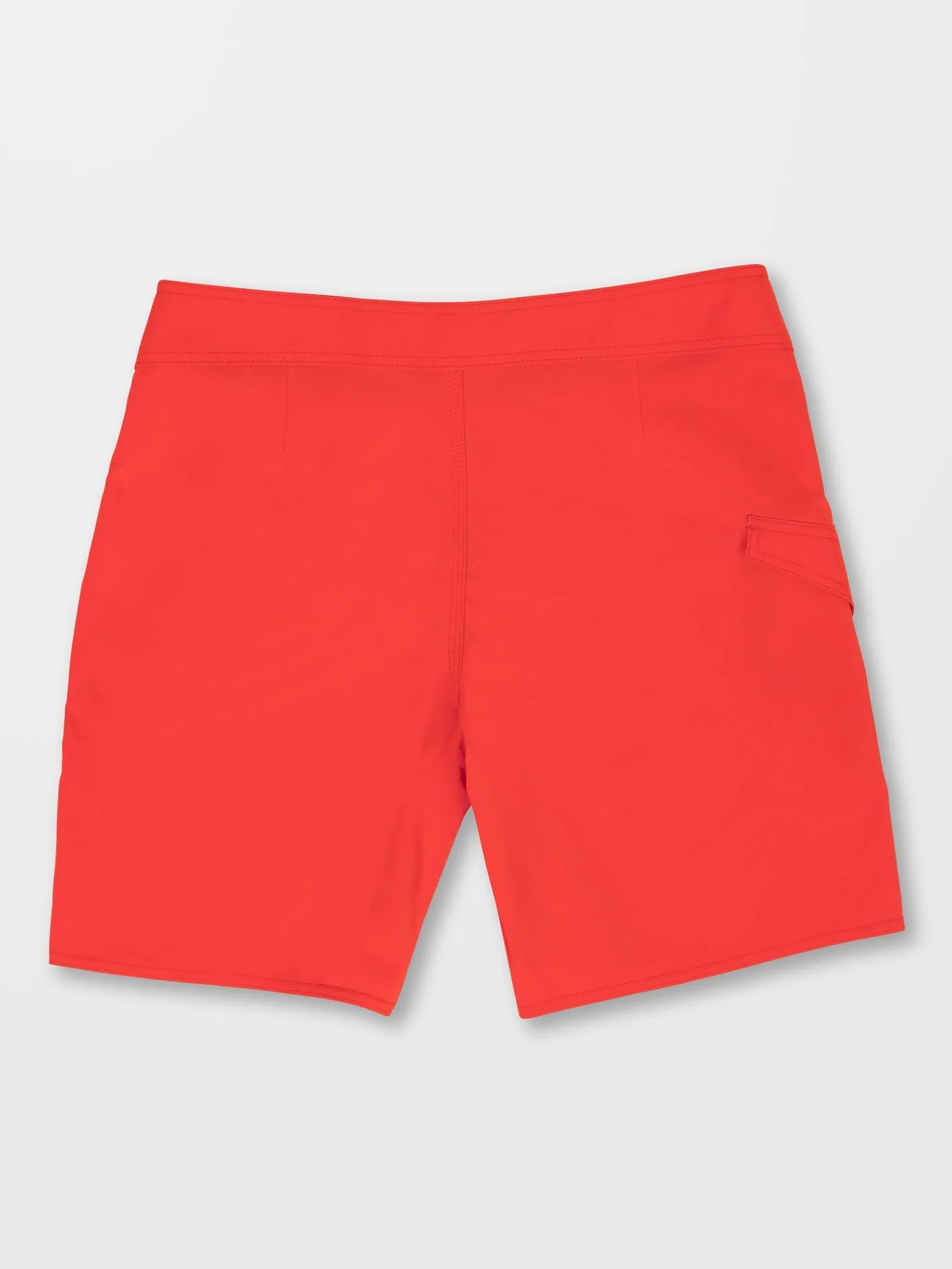 Lido Solid Mod 18" Boardshort - RIBBON RED