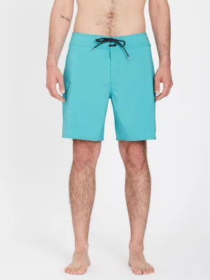 Lido Solid Mod 18" Boardshort - TEMPLE TEAL
