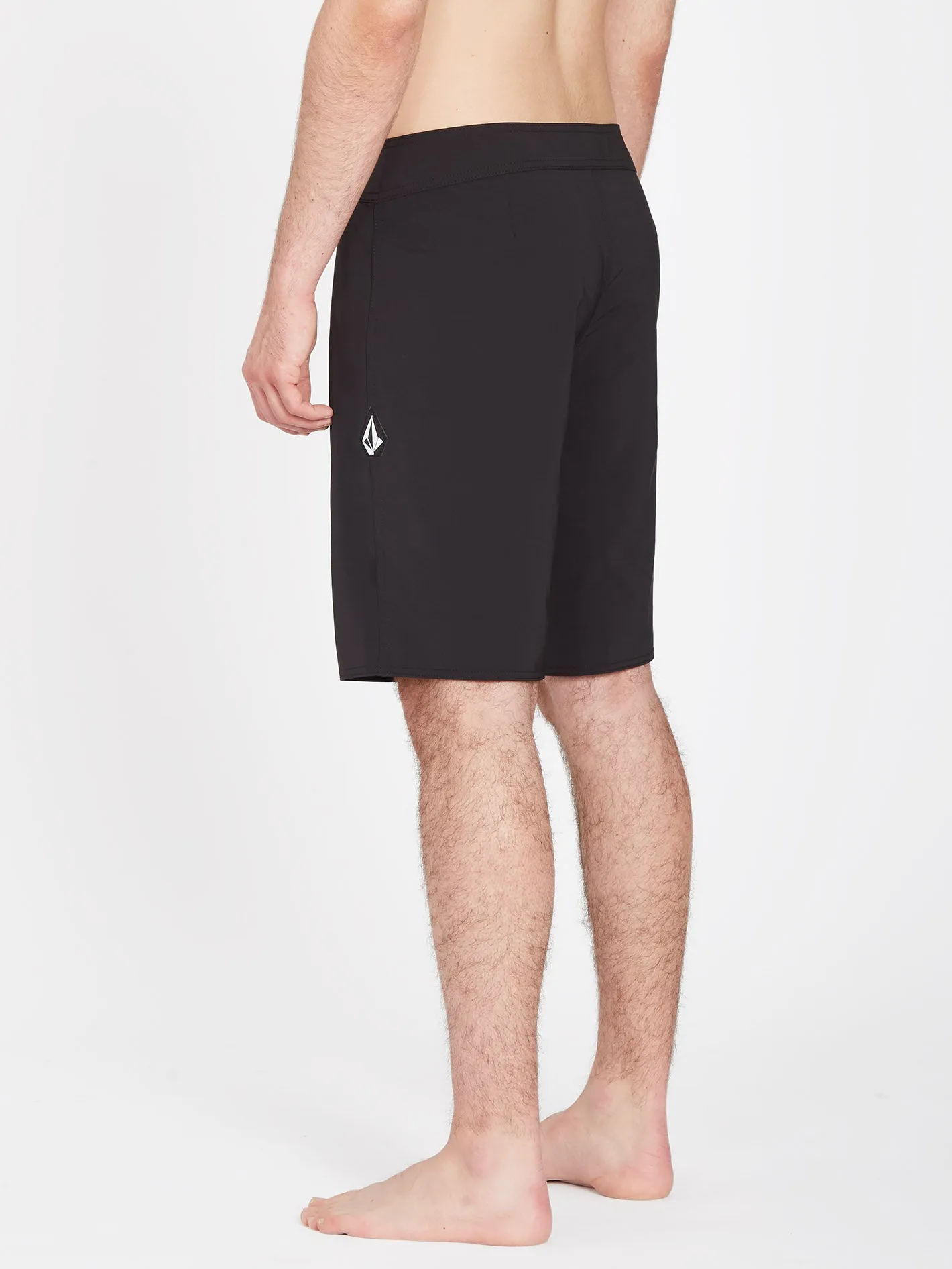 Lido Solid Mod 20" Boardshort - BLACK