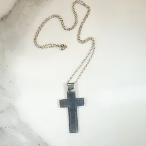 Lightweight Sterling Silver Cross Necklace