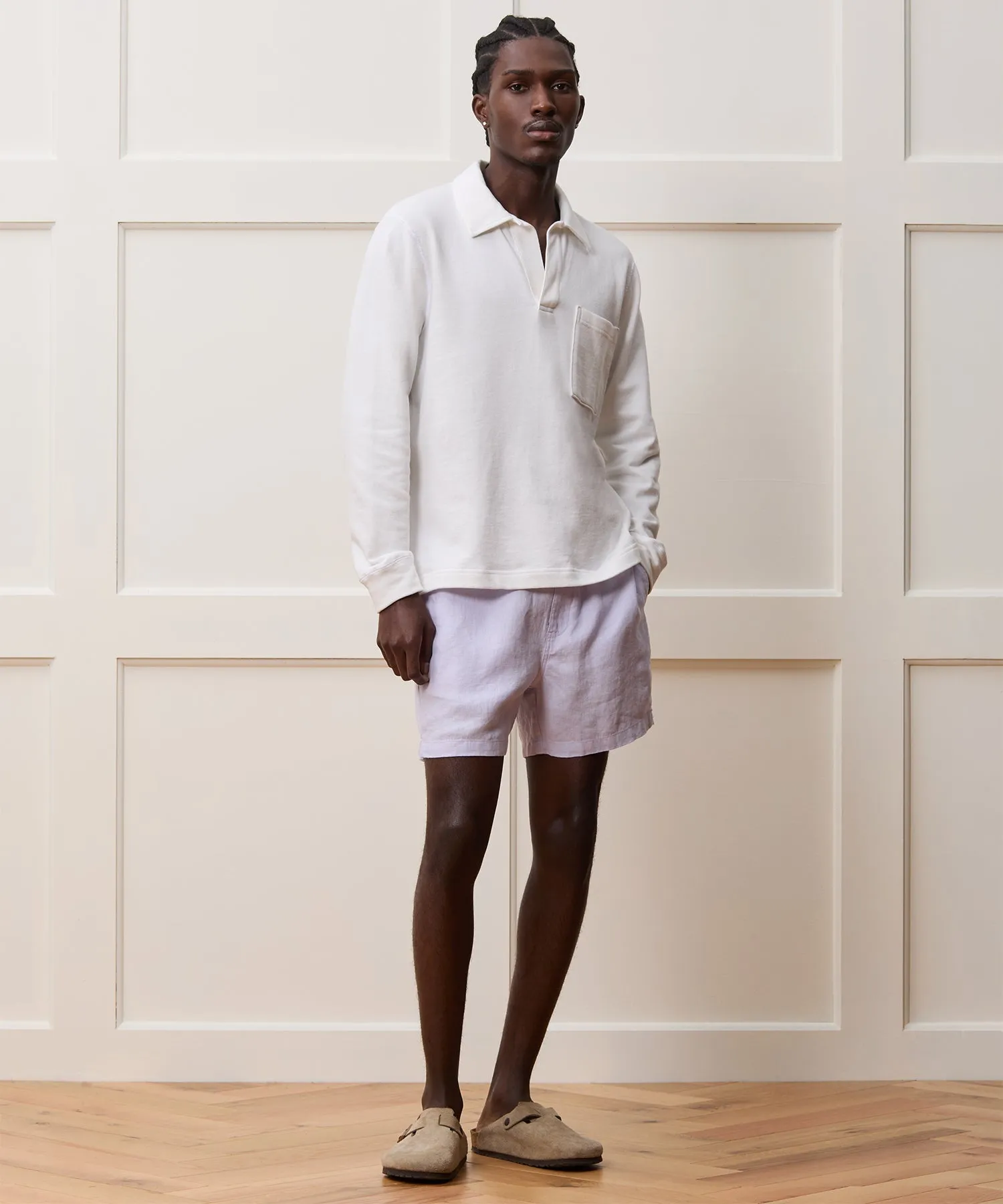 Lightweight Terry Cloth Polo