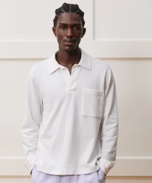 Lightweight Terry Cloth Polo