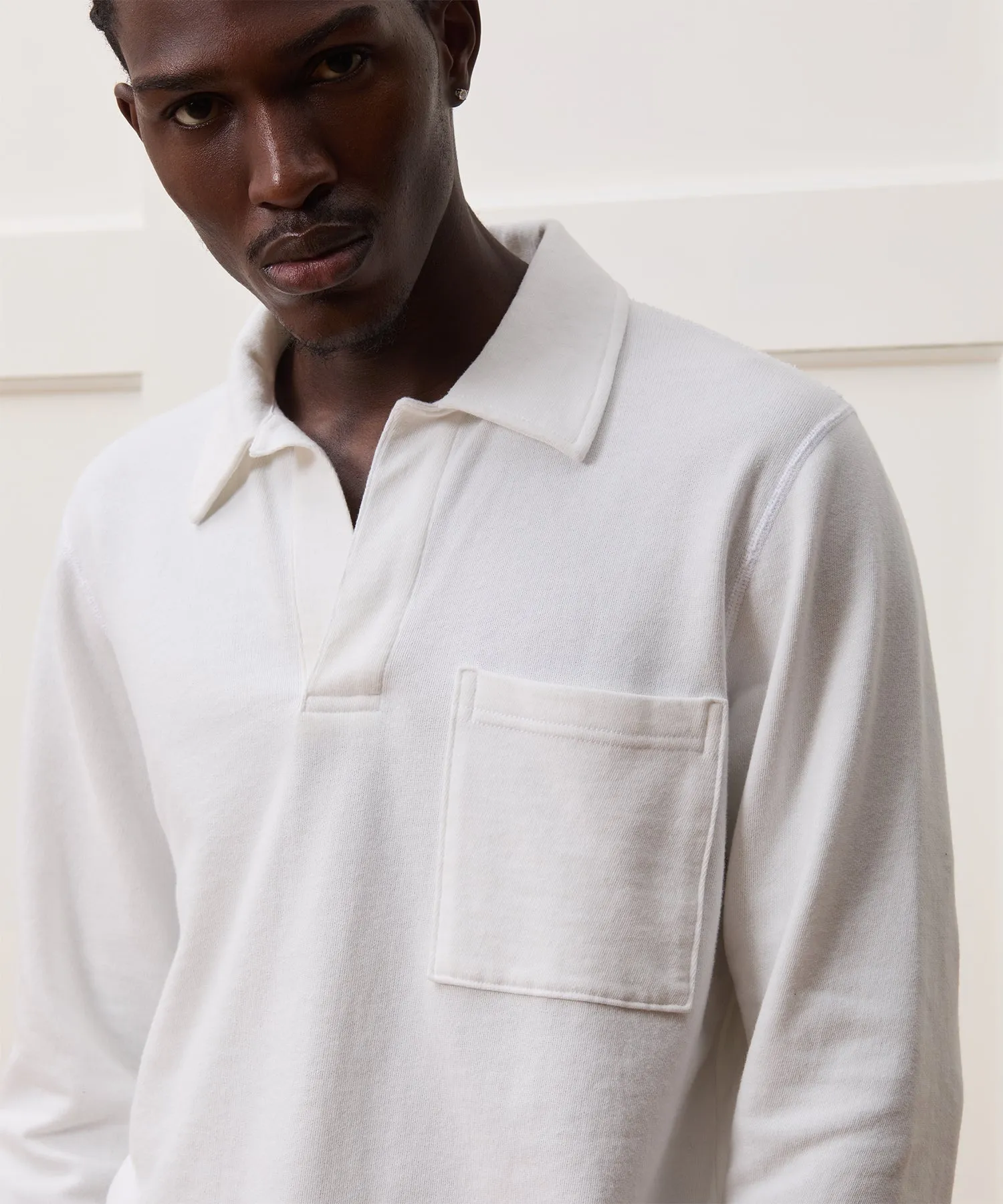 Lightweight Terry Cloth Polo