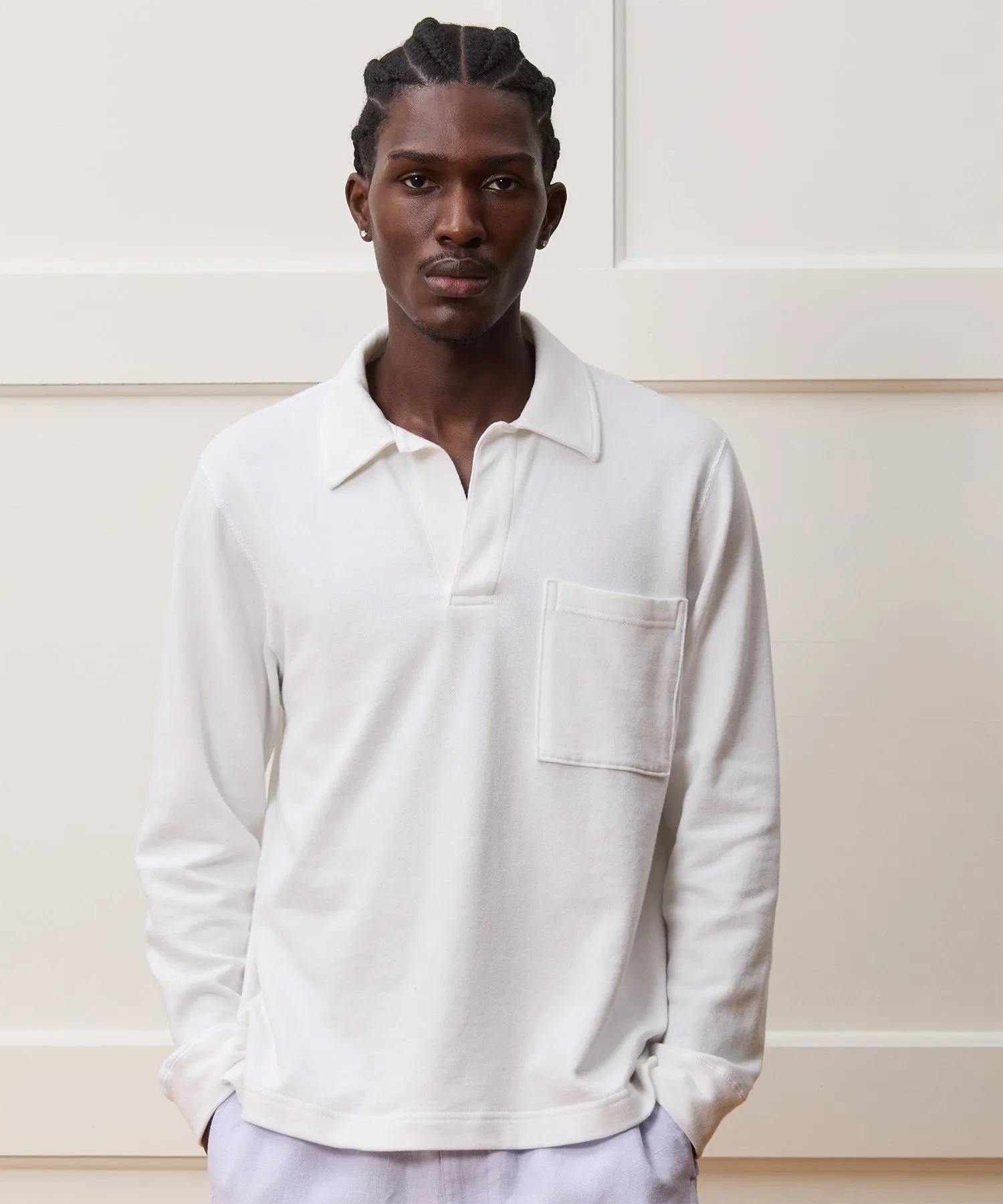 Lightweight Terry Cloth Polo