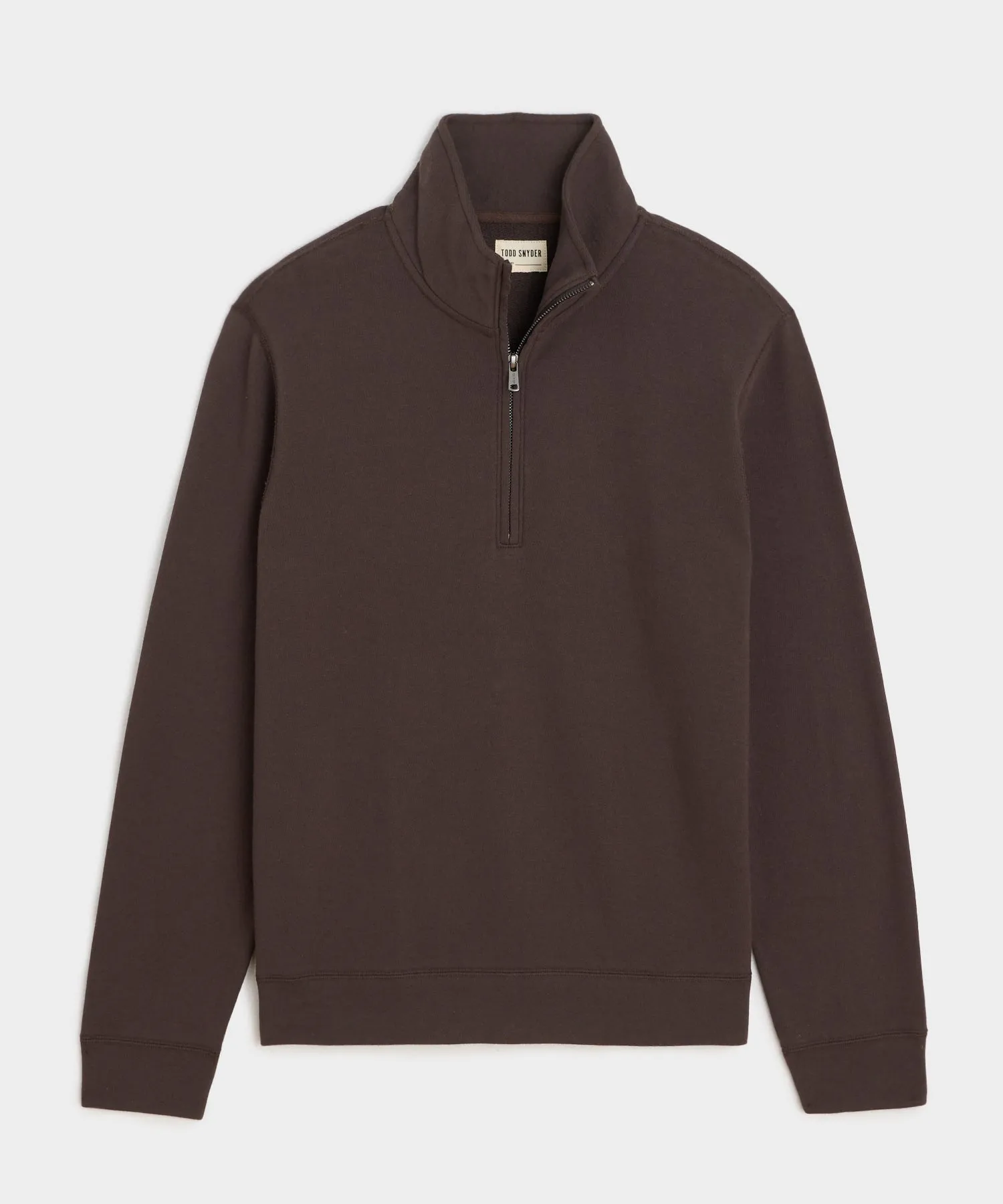 Lightweight Terry Cloth Quarter-Zip