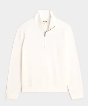 Lightweight Terry Cloth Quarter-Zip