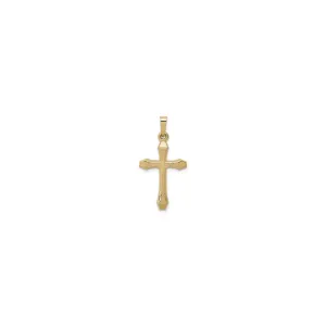 Lightweight Textured Latin Cross (14K)