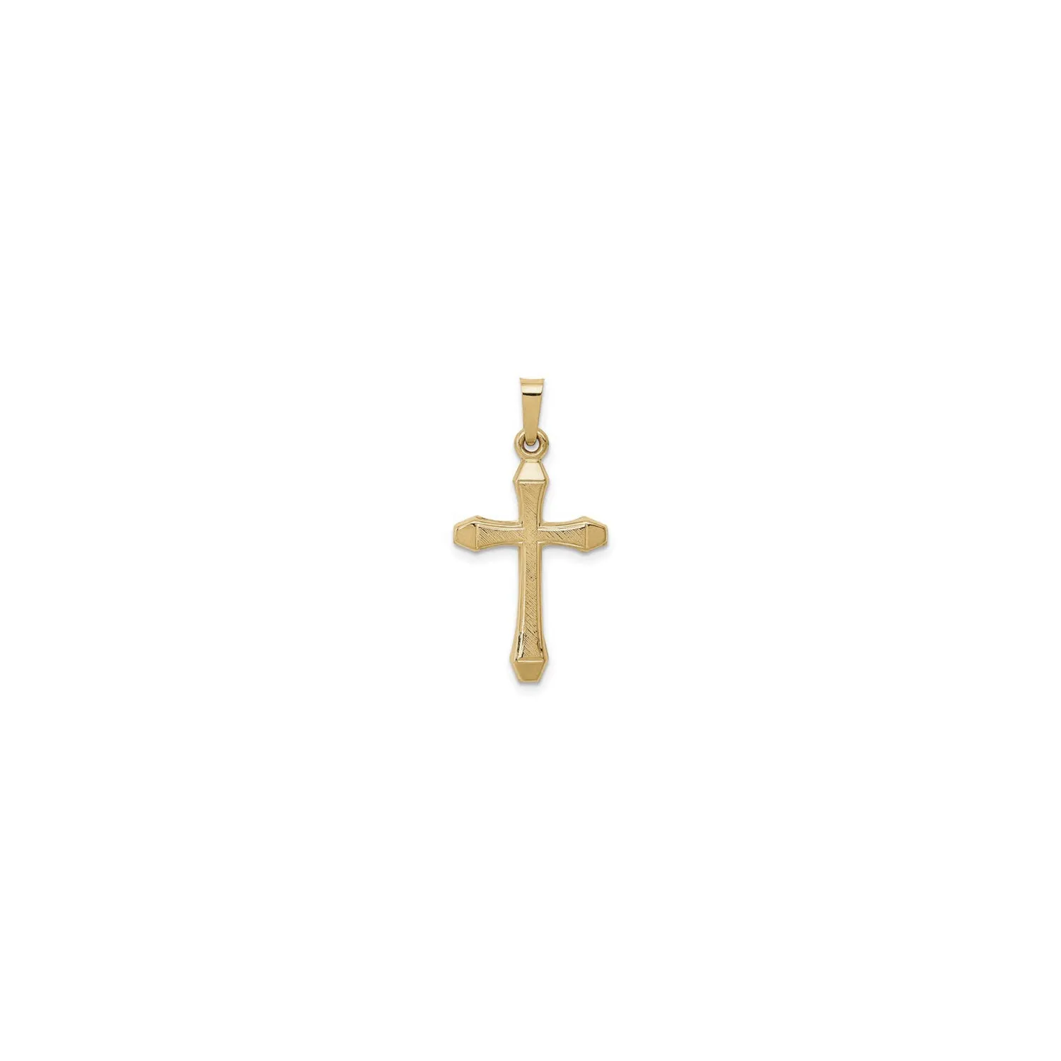 Lightweight Textured Latin Cross (14K)