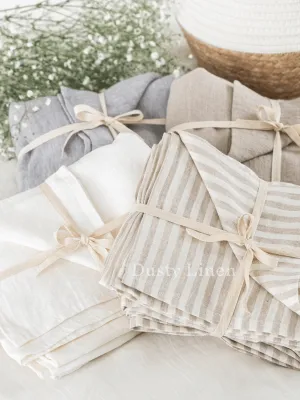 Linen flat sheet *No additional seams in the middle