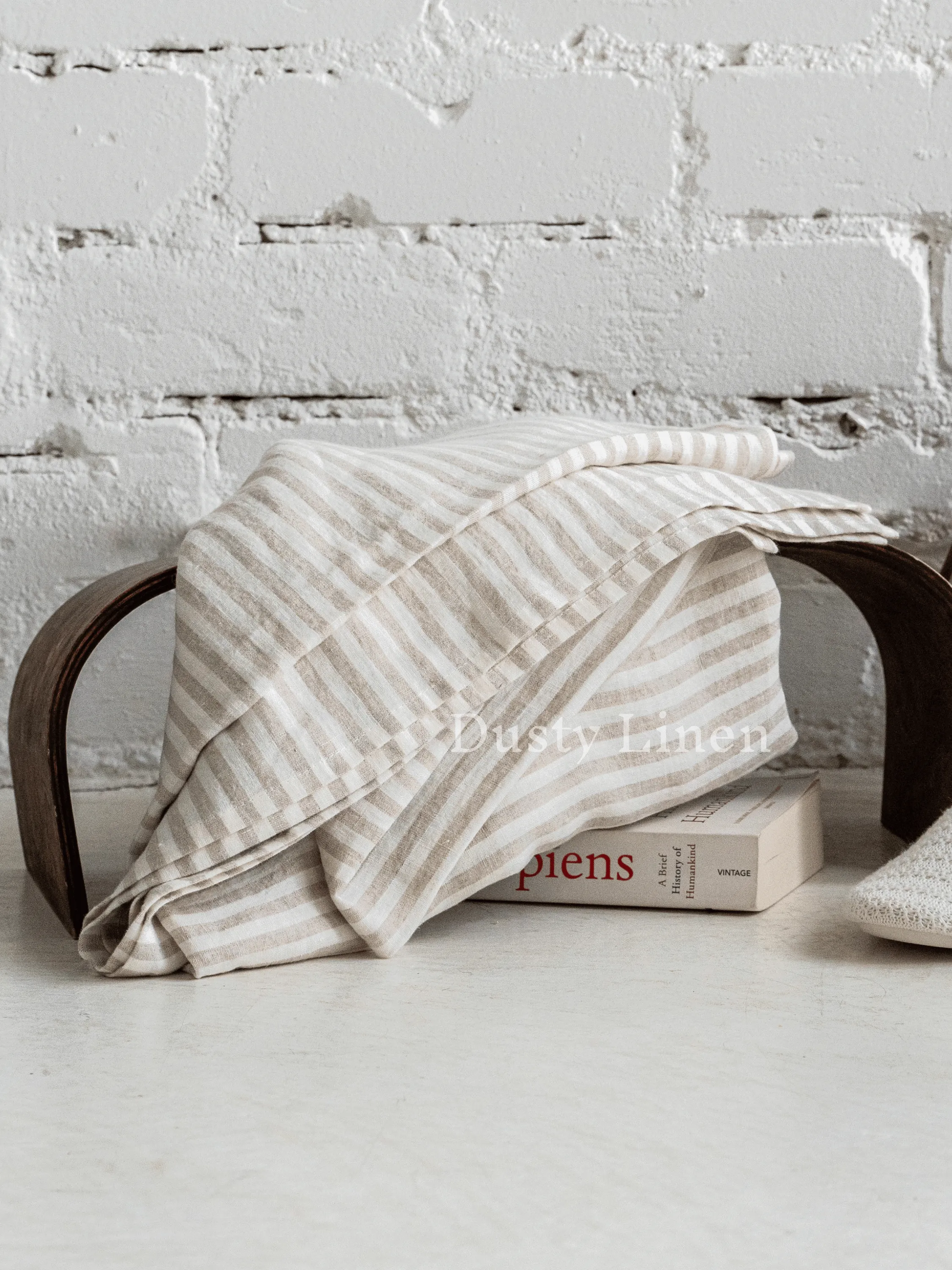 Linen flat sheet *No additional seams in the middle