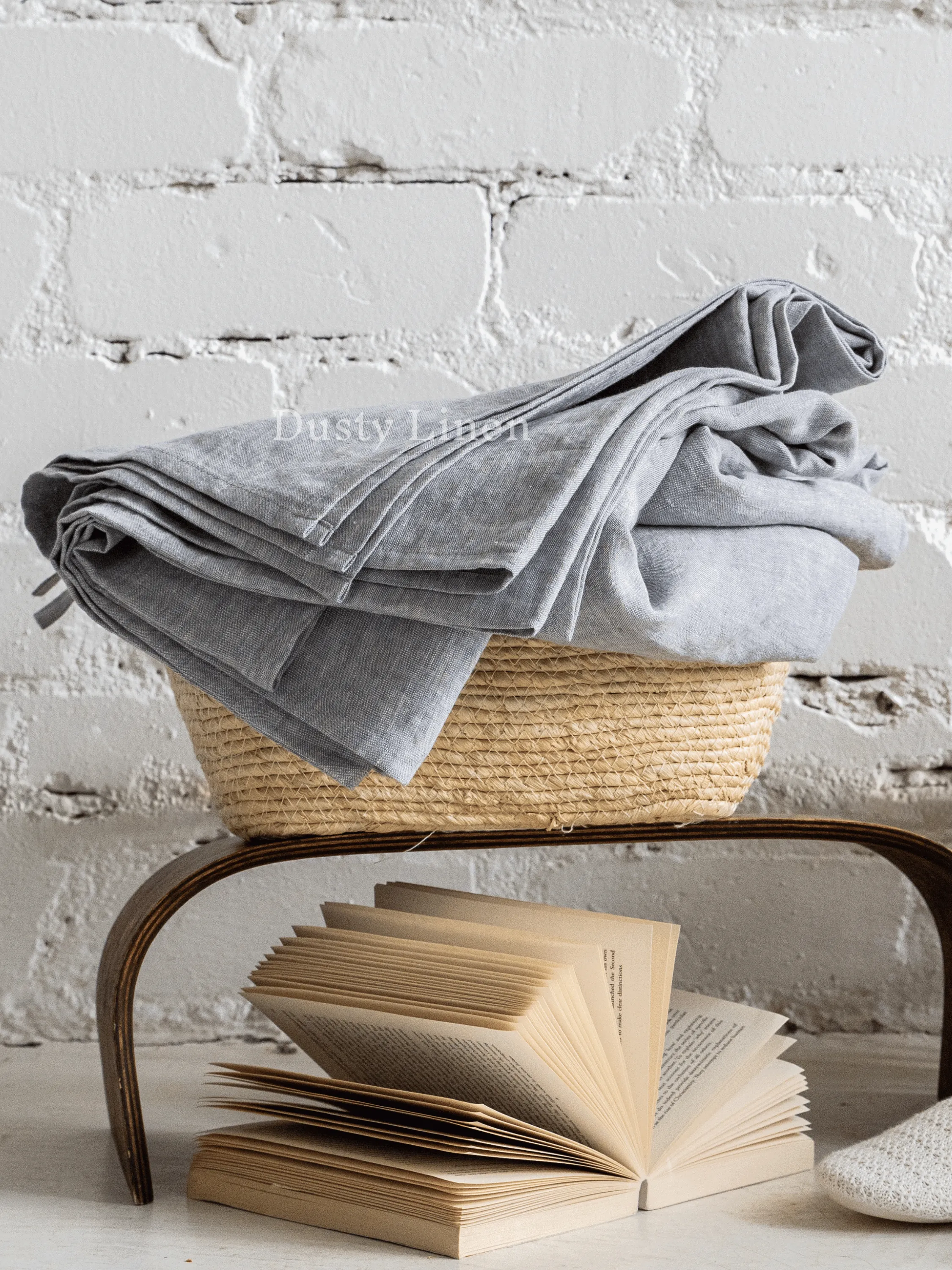 Linen flat sheet *No additional seams in the middle