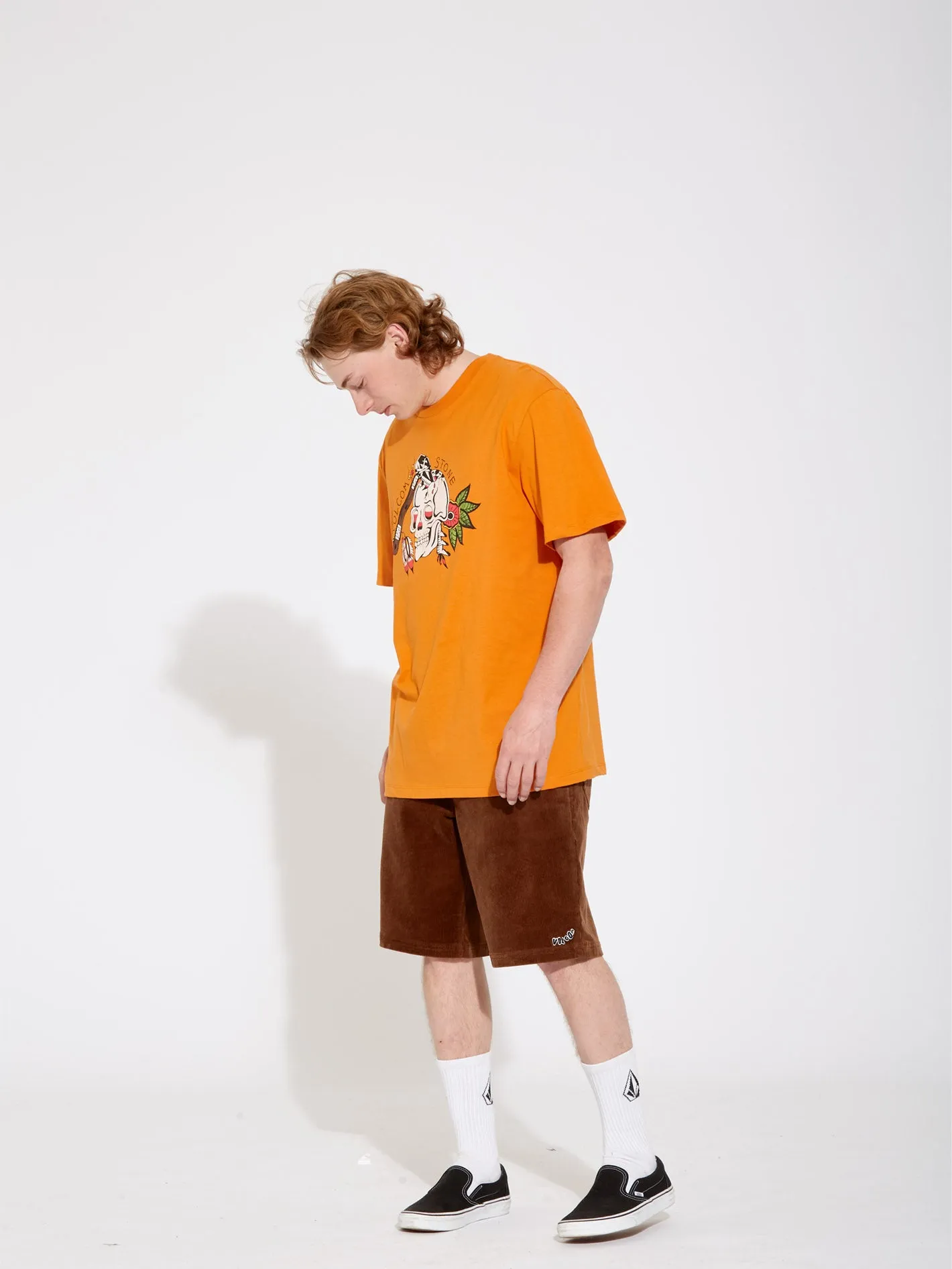 Lintell T-shirt - SAFFRON