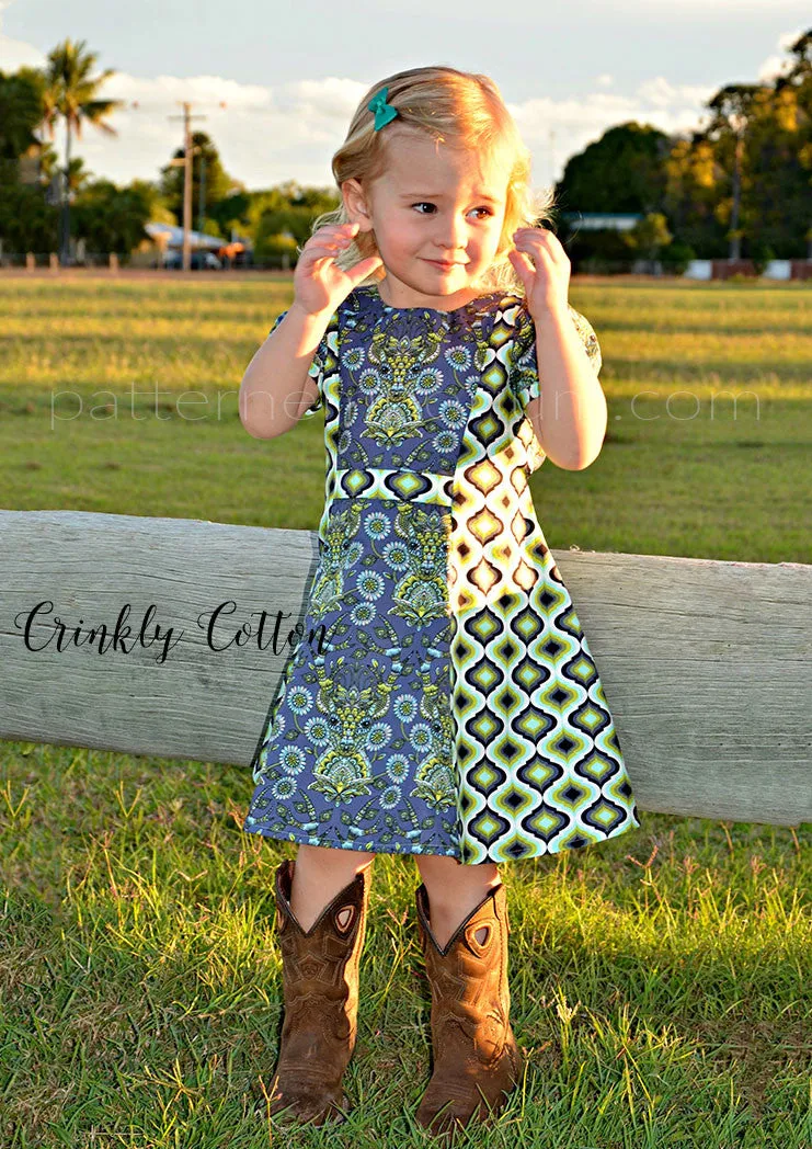Little Miss Daydream Dress | Girls Sewing Pattern