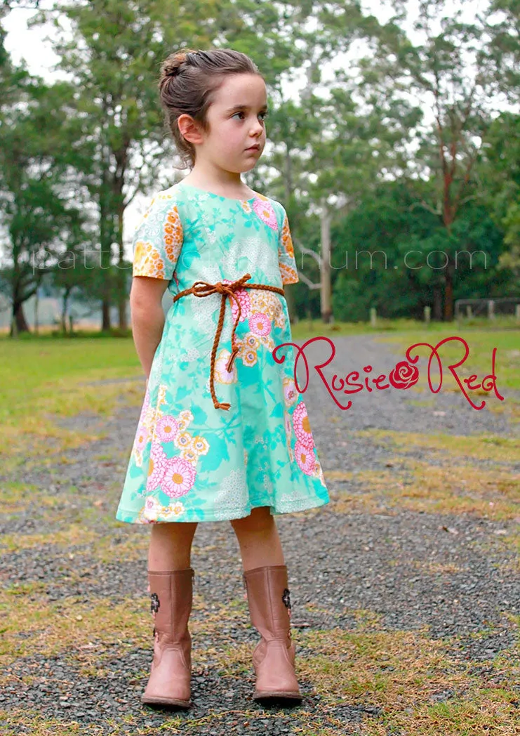 Little Miss Daydream Dress | Girls Sewing Pattern