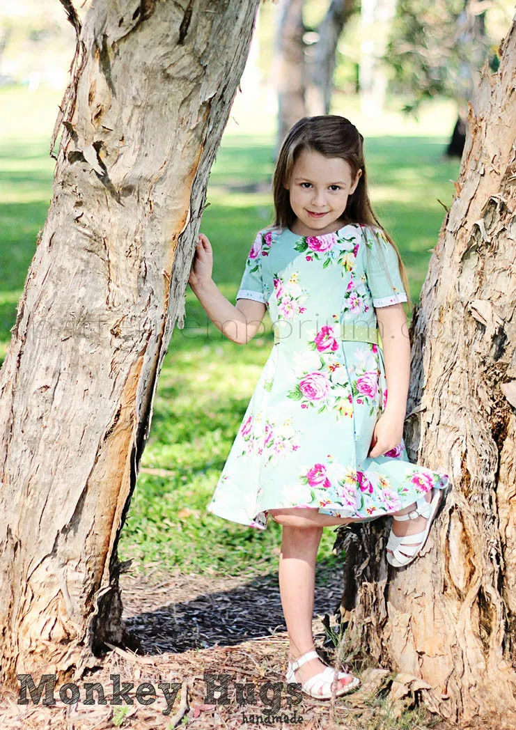 Little Miss Daydream Dress | Girls Sewing Pattern