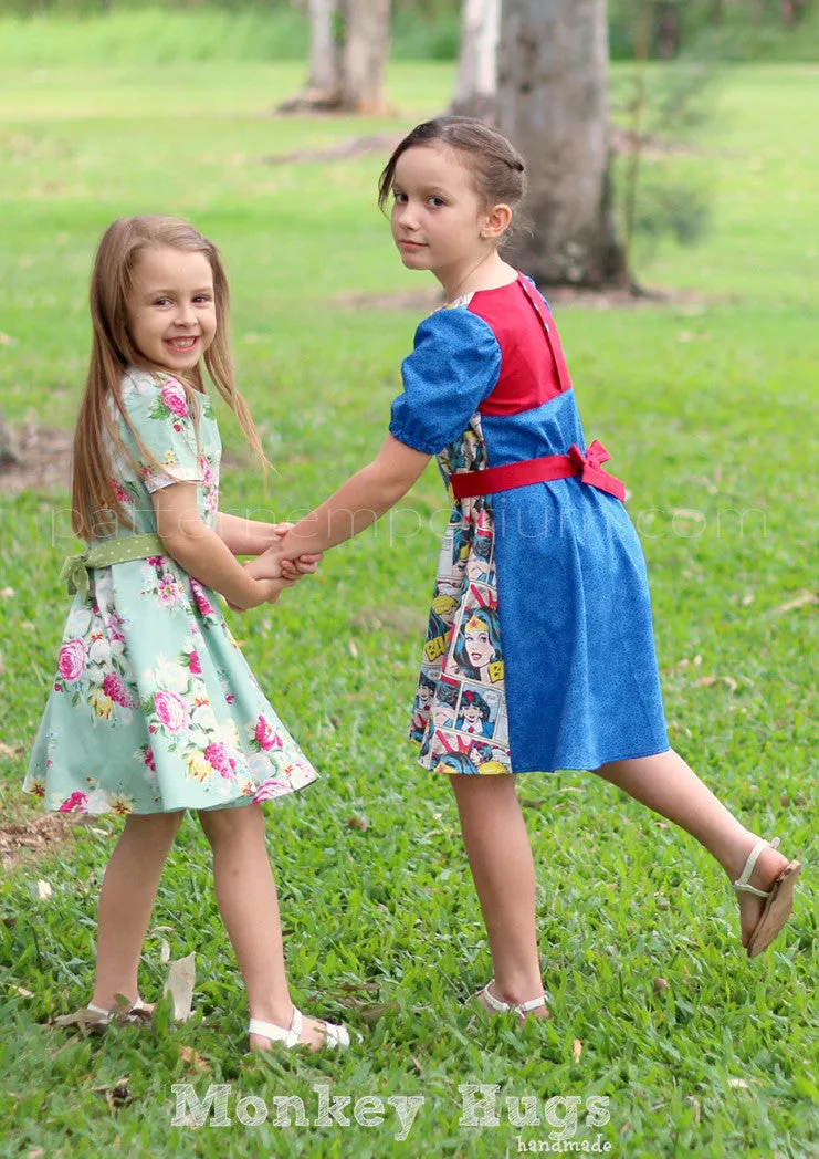 Little Miss Daydream Dress | Girls Sewing Pattern