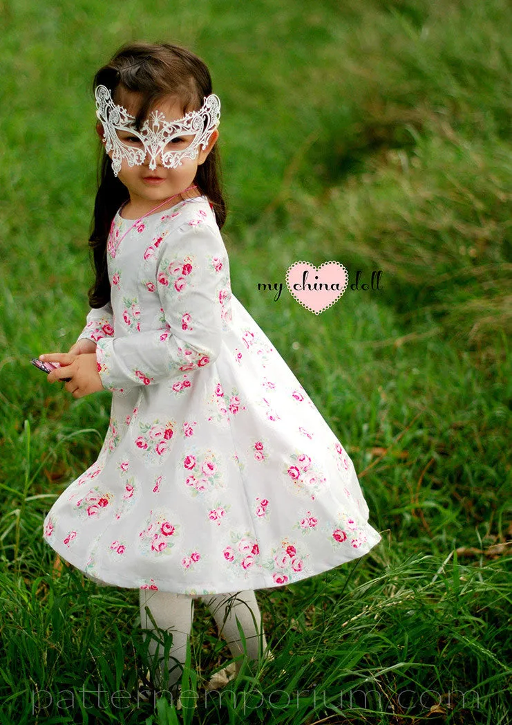 Little Miss Daydream Dress | Girls Sewing Pattern