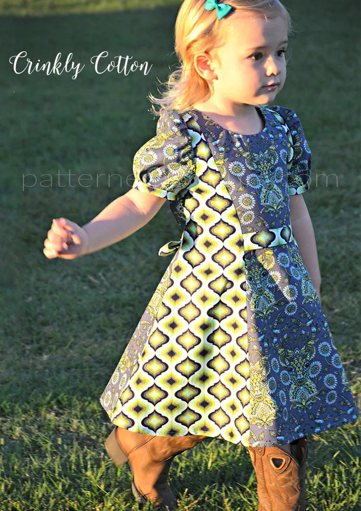 Little Miss Daydream Dress | Girls Sewing Pattern