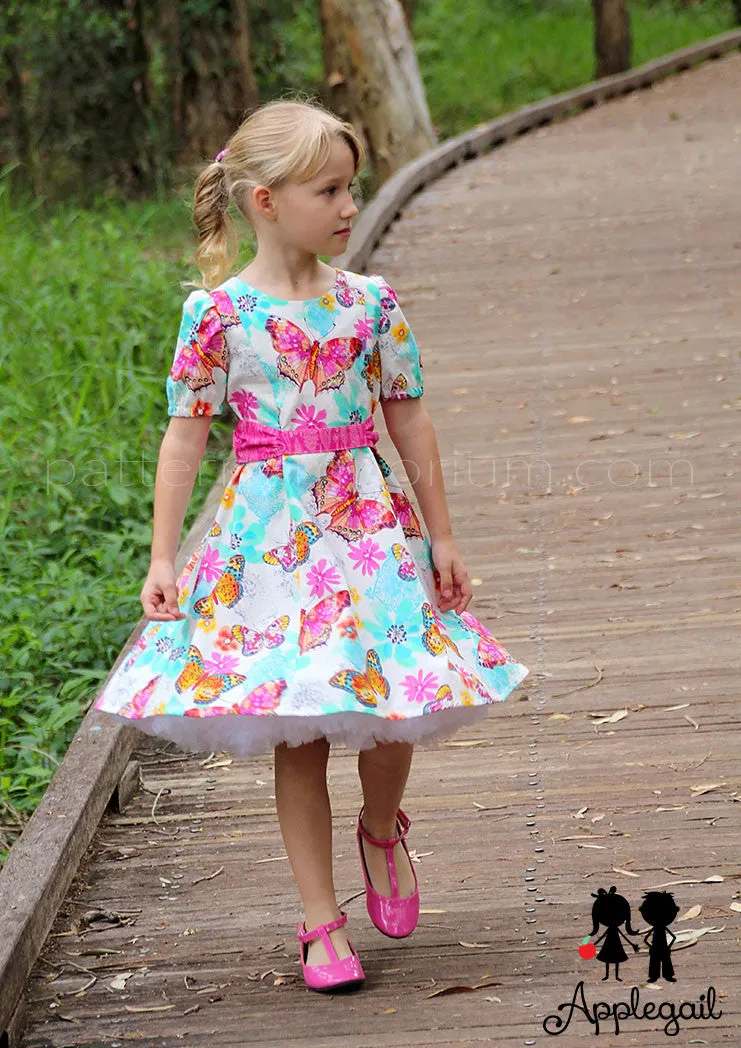 Little Miss Daydream Dress | Girls Sewing Pattern