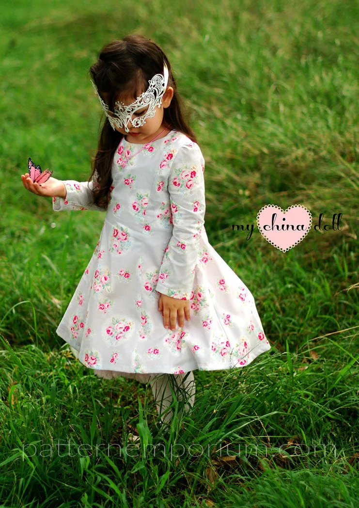 Little Miss Daydream Dress | Girls Sewing Pattern