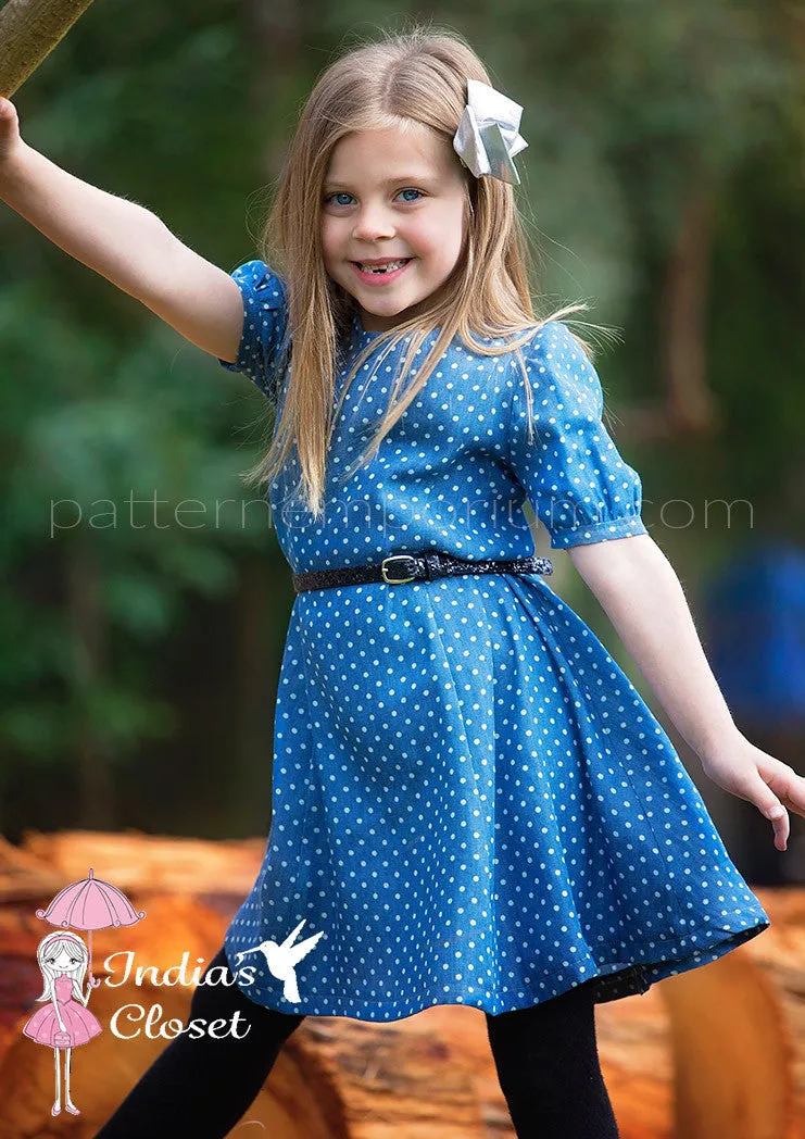 Little Miss Daydream Dress | Girls Sewing Pattern