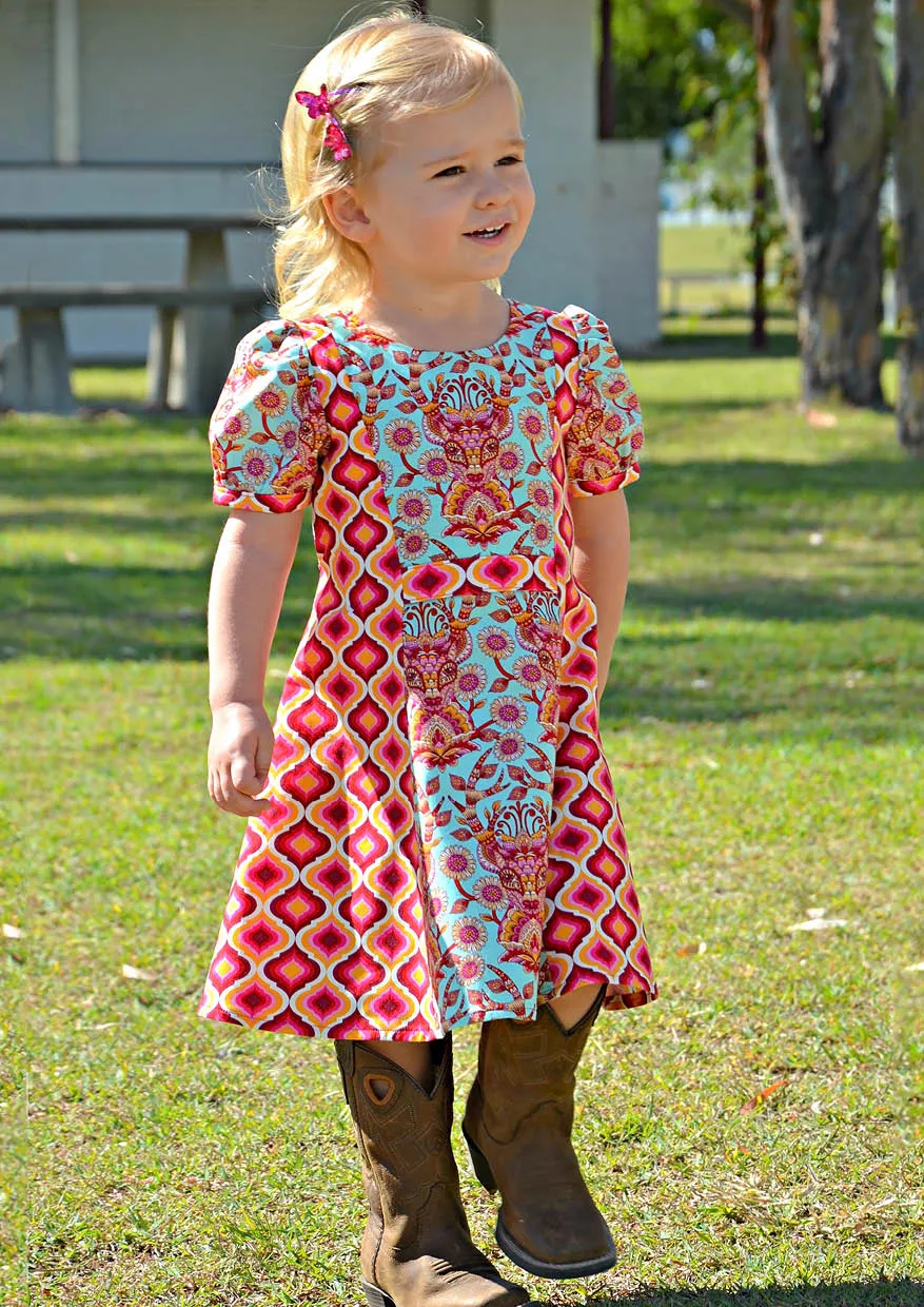 Little Miss Daydream Dress | Girls Sewing Pattern