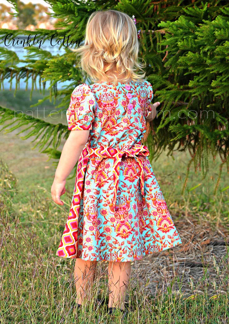 Little Miss Daydream Dress | Girls Sewing Pattern