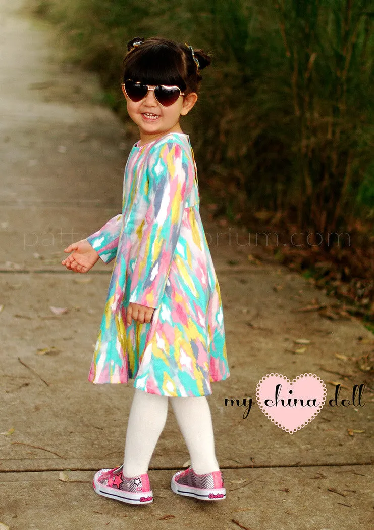 Little Miss Daydream Dress | Girls Sewing Pattern
