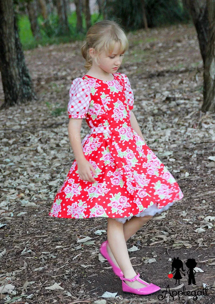 Little Miss Daydream Dress | Girls Sewing Pattern