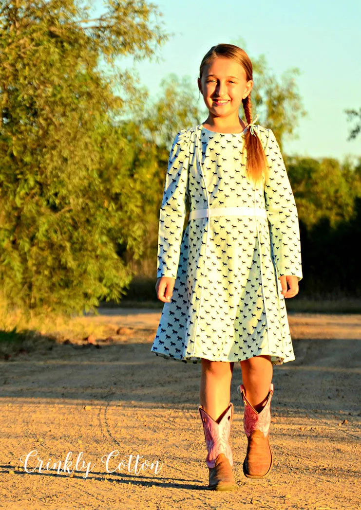 Little Miss Daydream Dress | Girls Sewing Pattern