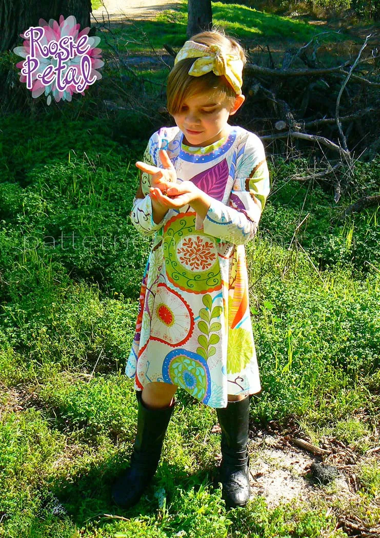 Little Miss Daydream Dress | Girls Sewing Pattern