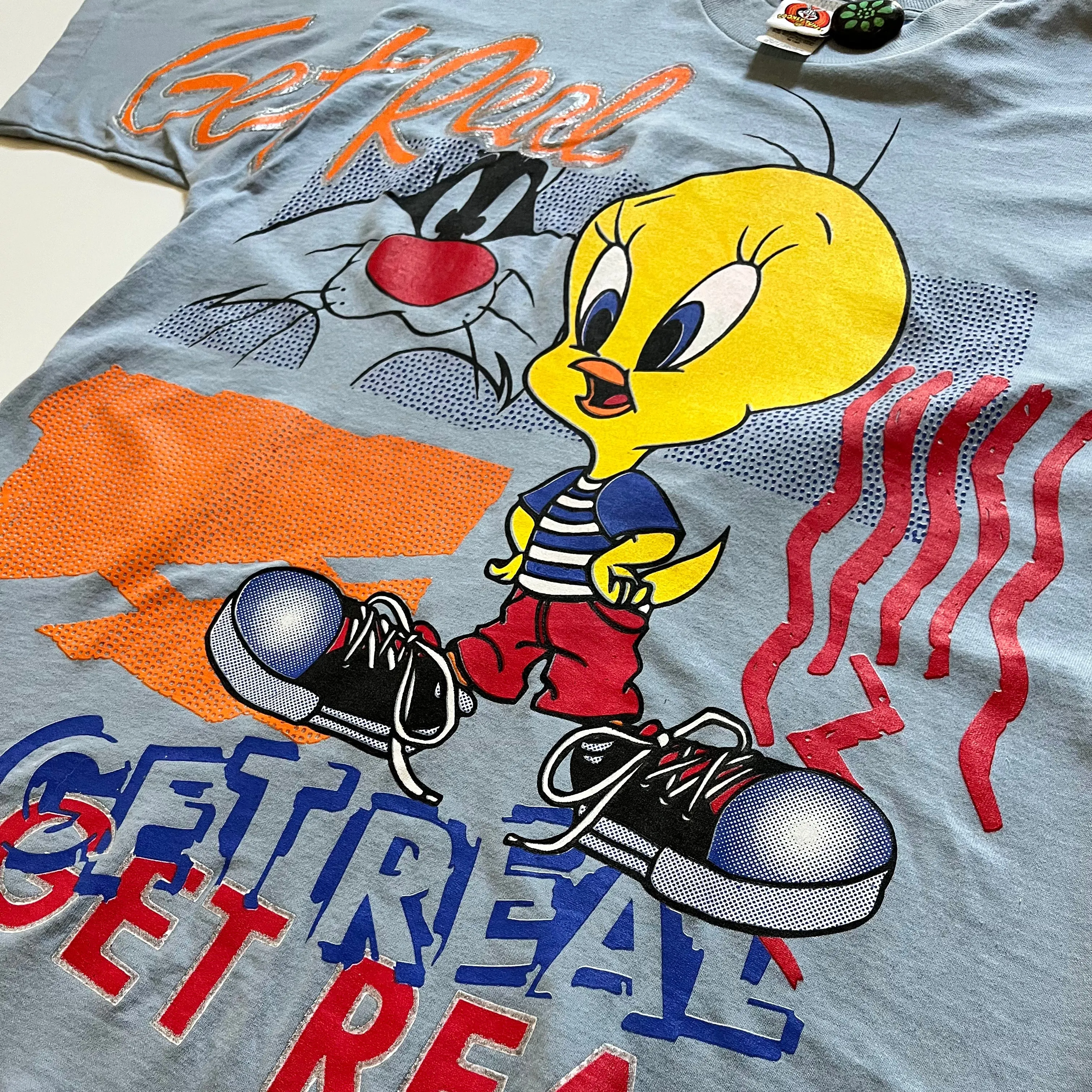 Looney Tunes Vintage '98 Tweety & Sylvester Tee