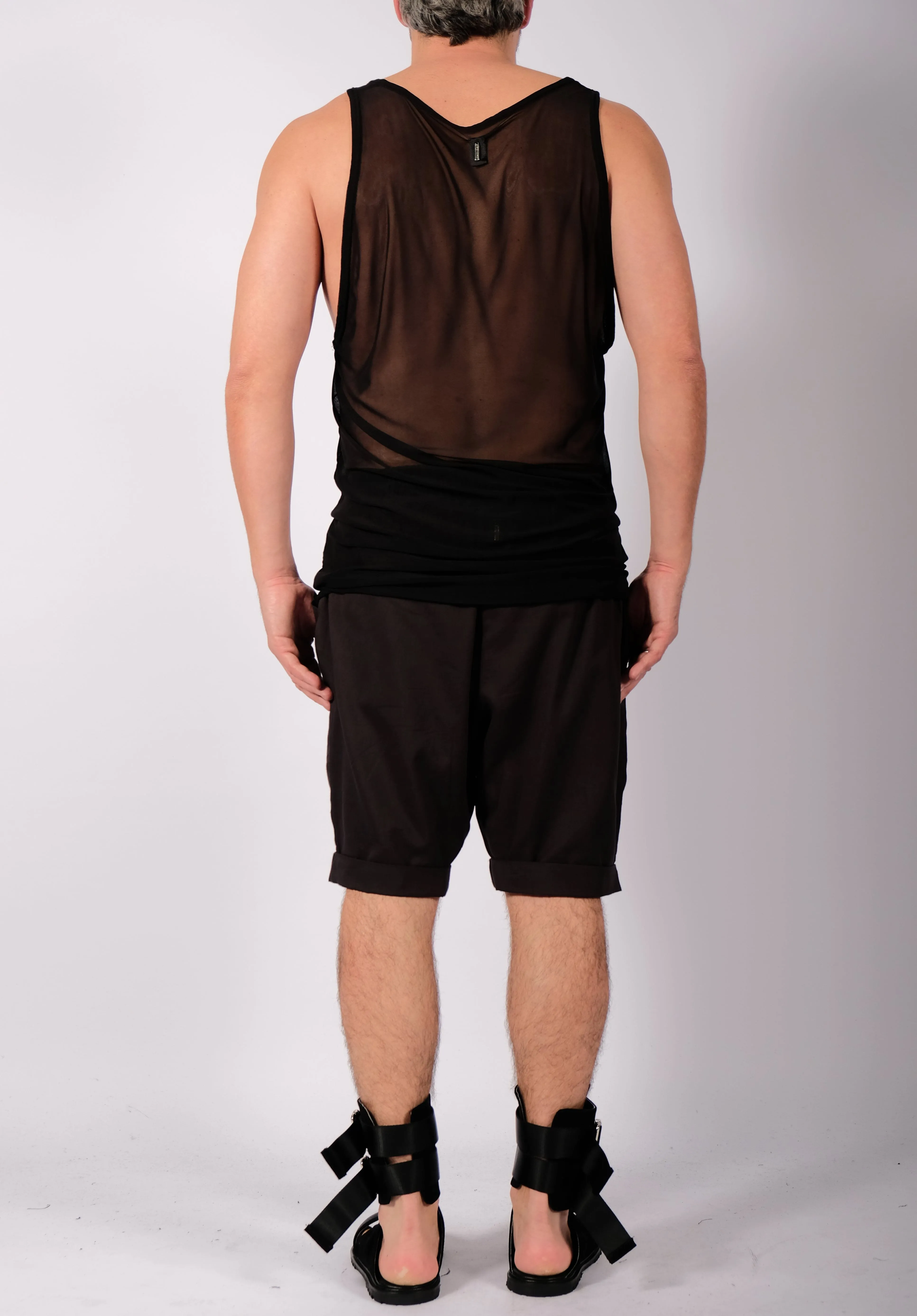 Loose Mesh Tank Top