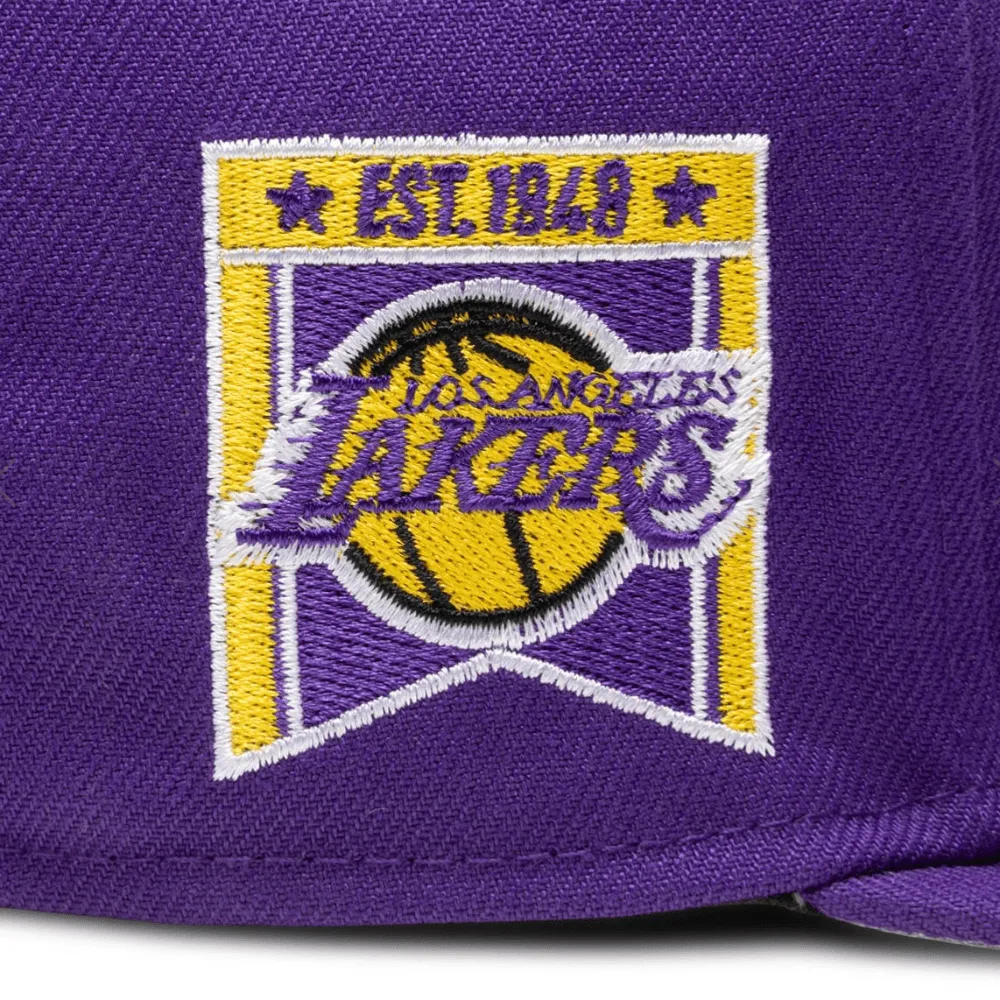 Los Angeles Lakers Bannerside 59Fifty Fitted