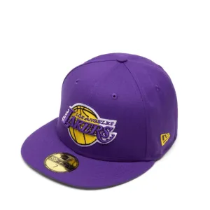 Los Angeles Lakers Bannerside 59Fifty Fitted