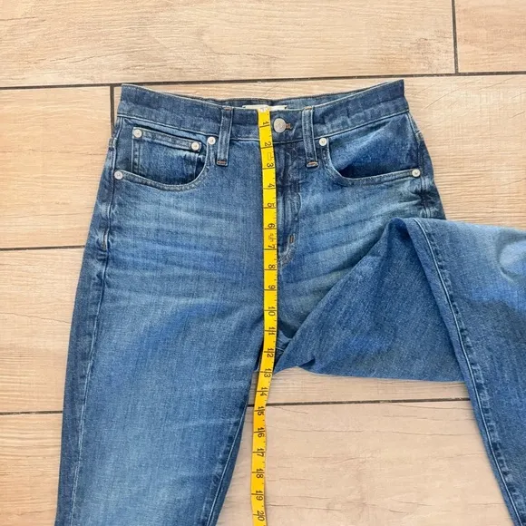 Madewell The High-Rise Slim Boyjean Size 26