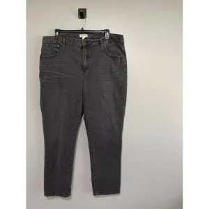 Madewell The Perfect Vintage Crop Jean in Gray Size 36 *Tall*