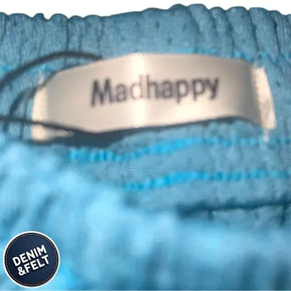 MadHappy Women’s SUMMER COLLECTION MESH Athletic SHORTS | Adriatic/Blue| NEW/NWT