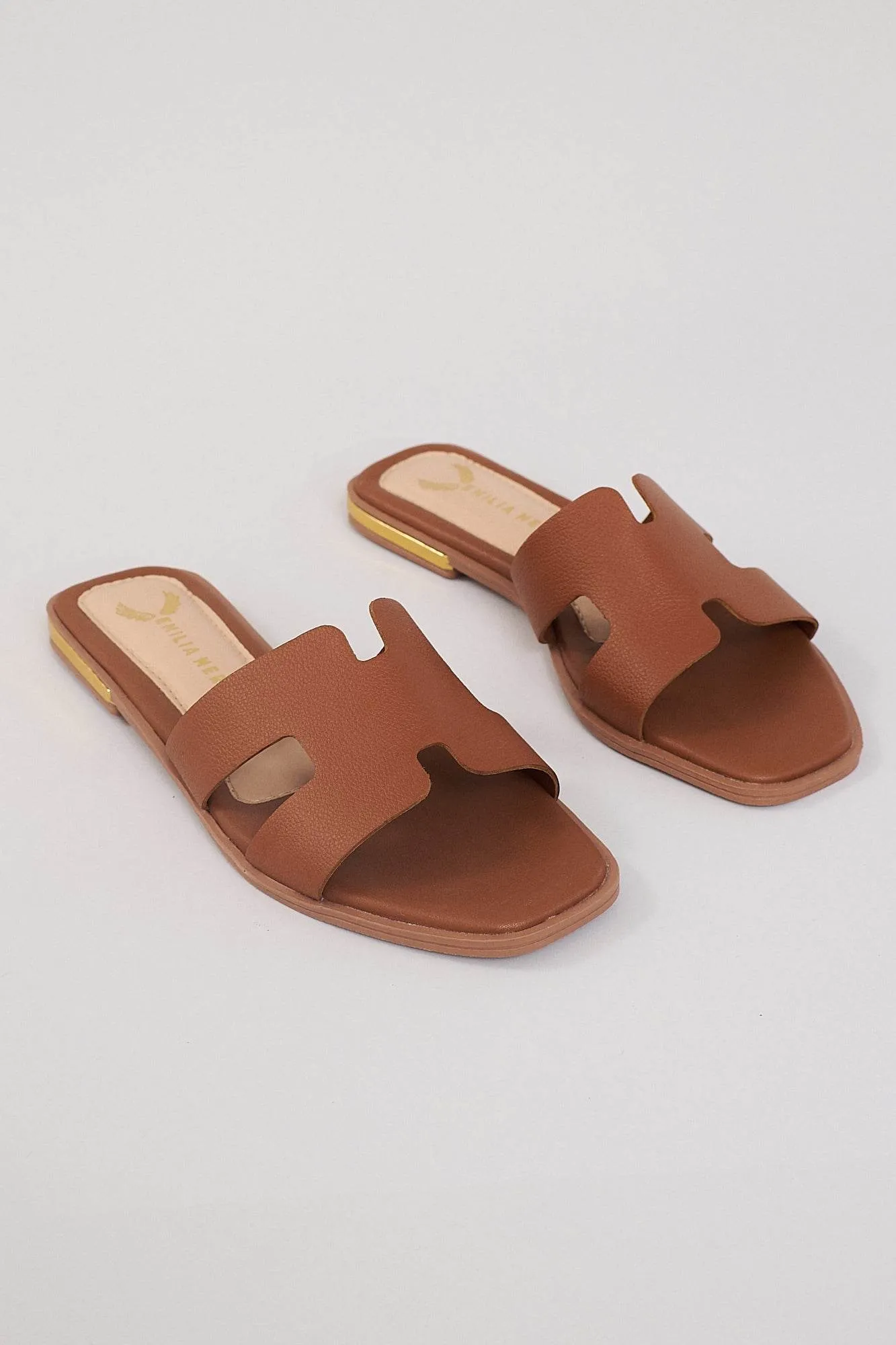 Mallorca H Flats - Brown